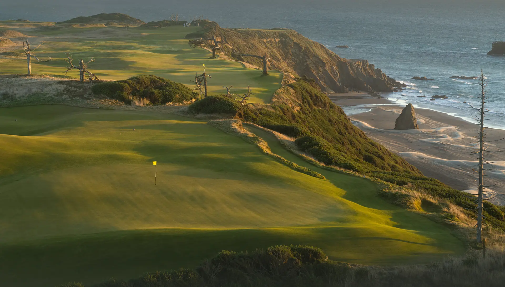 Sunrise over the fairways at Emerald Valley Golf Club
